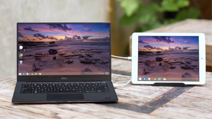 Duet display turns your ipad into a secondary display for your pc