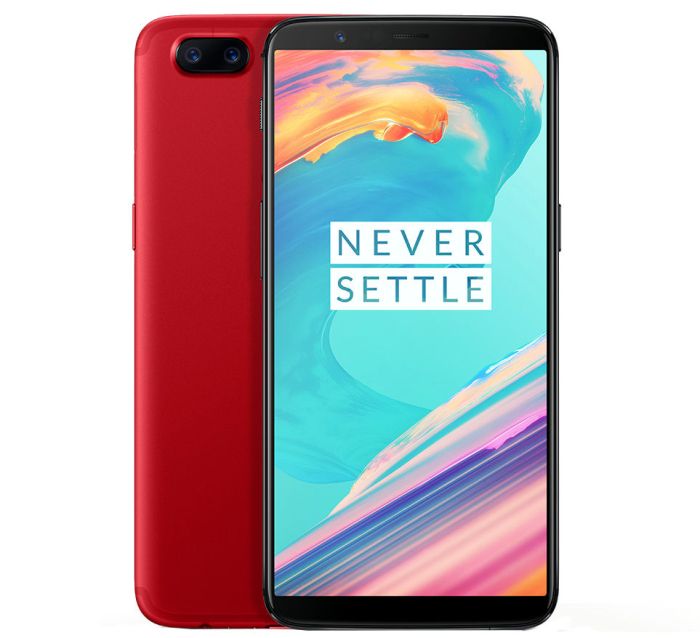 Oneplus 5t in lava red china