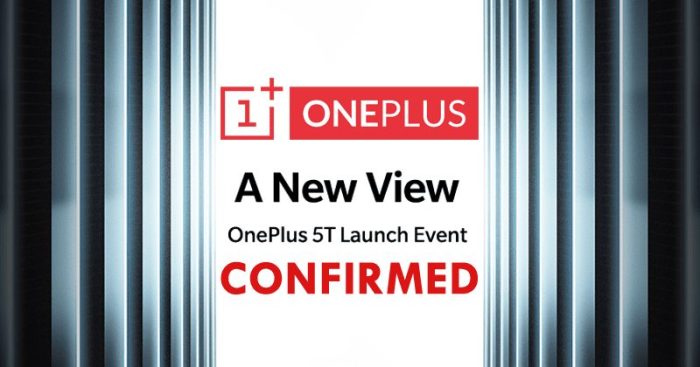 Oneplus 5t launch in new york price teased