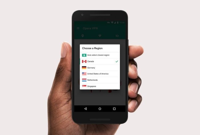 Opera vpn app for android released