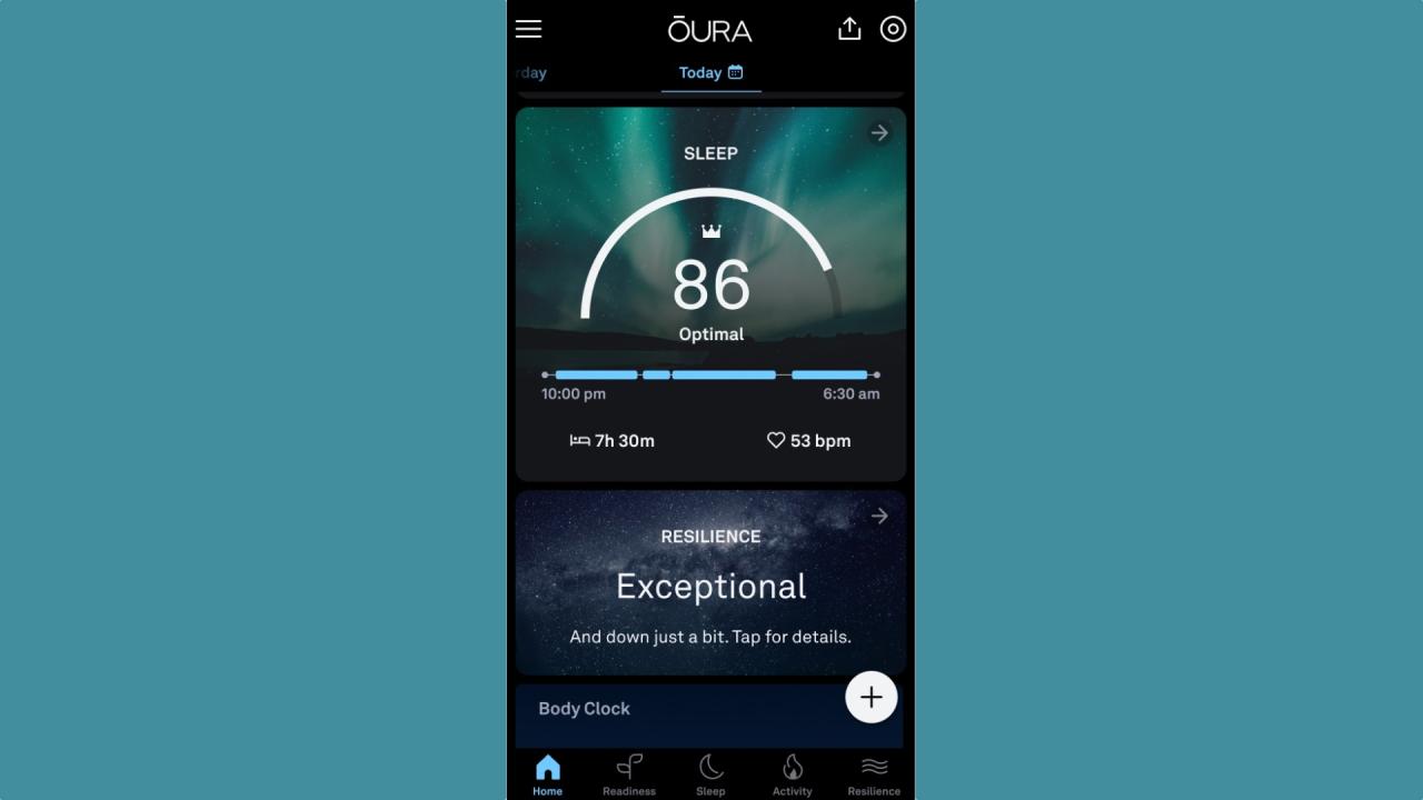 Oura launches a new feature to mesure your resilience against stress