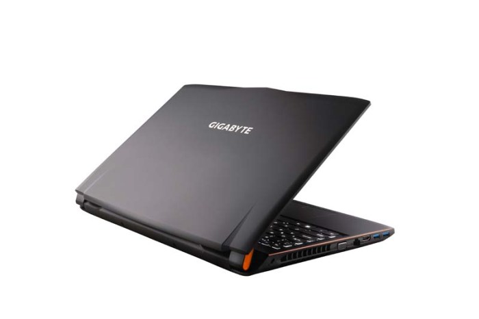 Gigabyte p55k gaming laptop announced