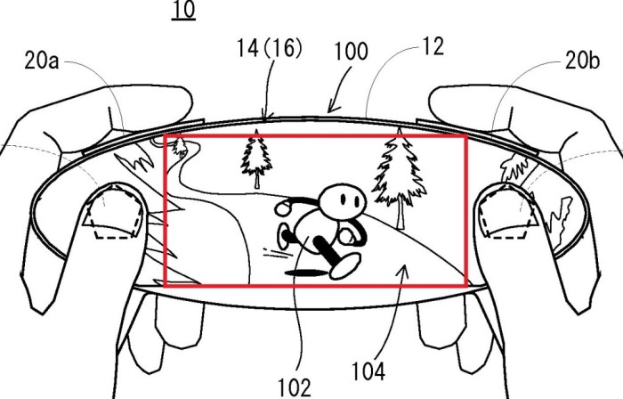 Nintendo nx patent modular controller