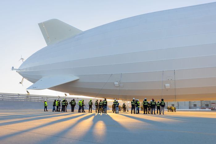 Cruise spirals and ltas airship breaks cover in silicon valley