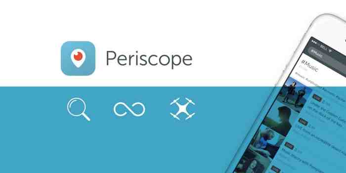 Permanent broadcasts drone support and more coming to periscope soon