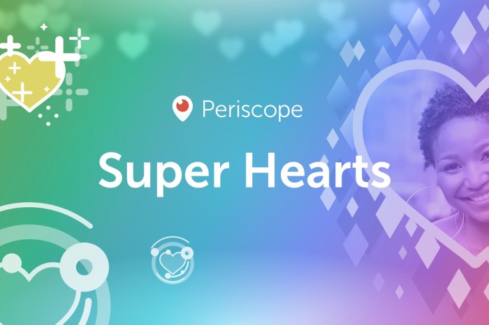 Periscope wont take a cut super hearts