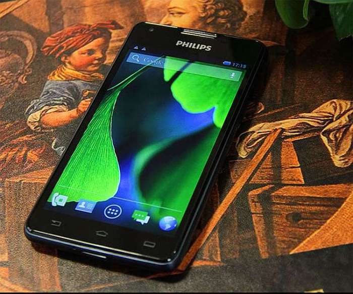 The philips w6618 smartphone comes with a whopping 5300mah battery