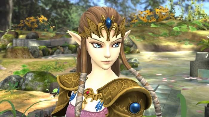 Princess zelda will be playable in super smash bros