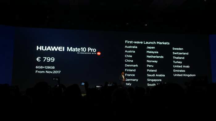 Huawei mate 10 launching on att in february