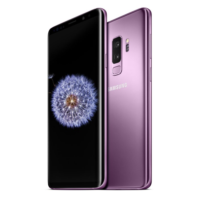 Galaxy s9 come in black blue gold purple