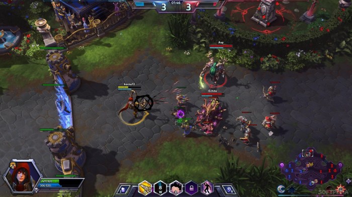 Heroes of the storm gameplay footage released