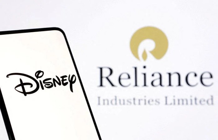 Reliance disney india media merger to control 85 of streaming half of tv audience