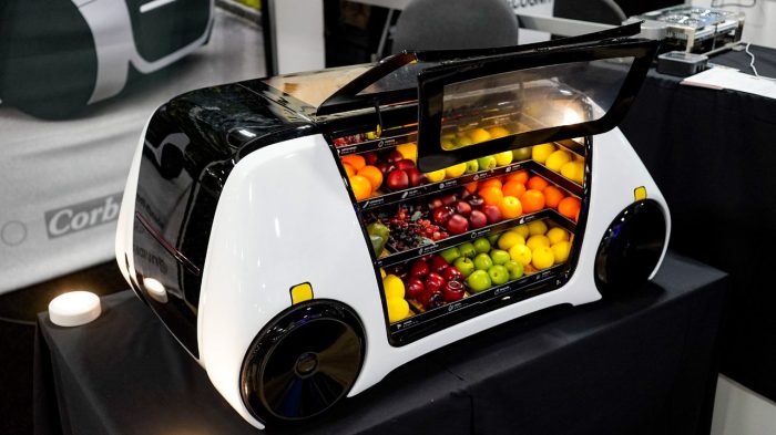 Robomart deliver fresh produce autonomously