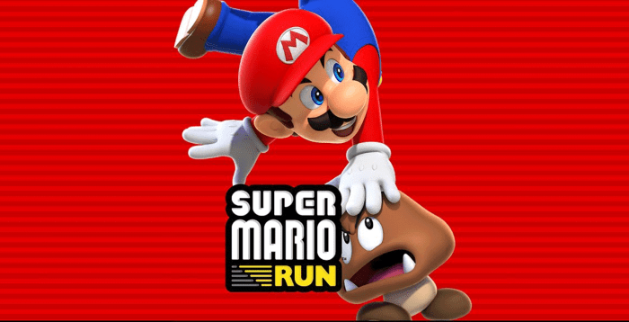 Super mario run most popular new game