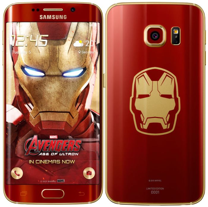 Galaxy s6 edge iron man launch