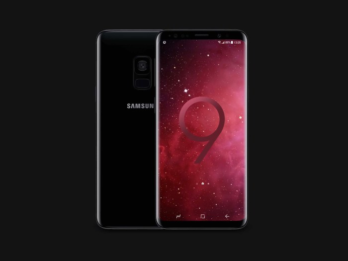 Galaxy s9 front panel leaked