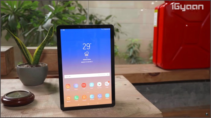 Samsung tablet with 4gb ram spotted