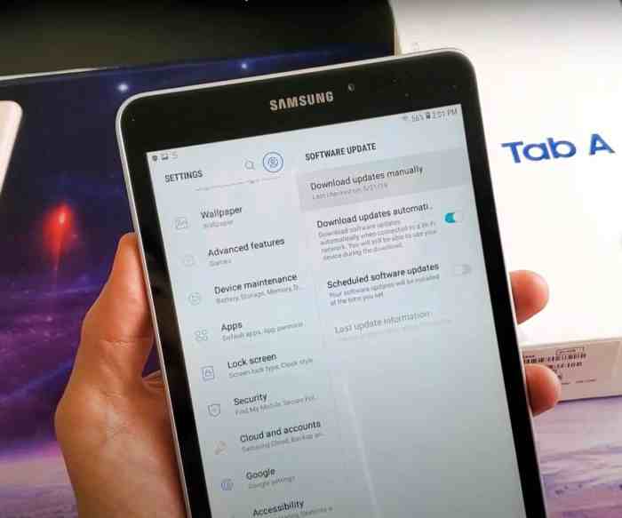 Galaxy tab s 8 4 android 5 0 update released by att