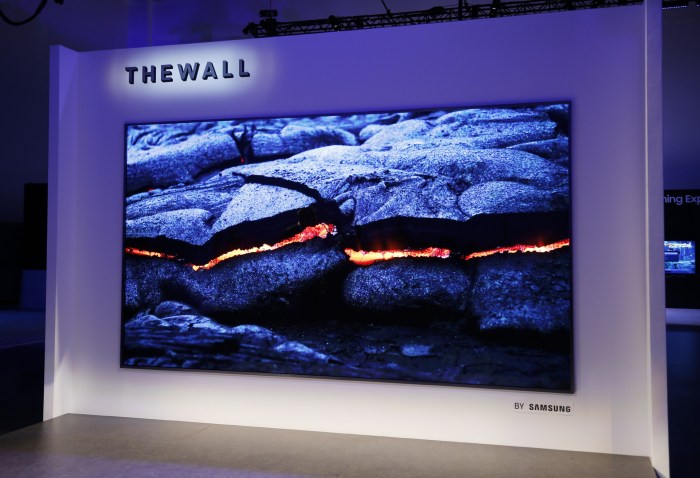 Samsung the wall 146 microled tv