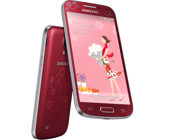 Samsung galaxy s4 mini la fleur edition to arrive in germany