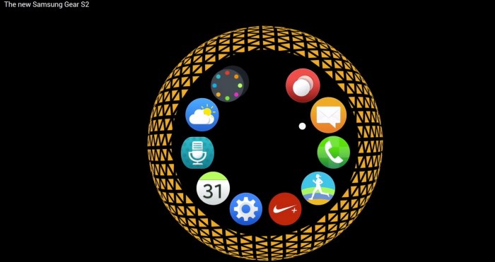 Samsung gear sdk reveals ui for upcoming round smartwatch