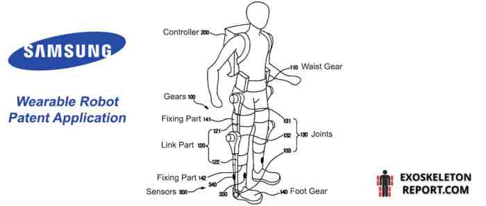 Samsung patents wearable robot suit