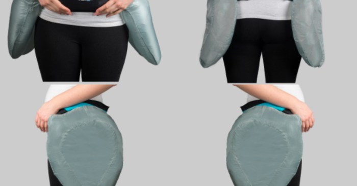 Helite hip air wearable airbags