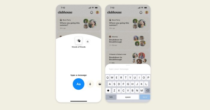 Clubhouses new feature turns your texts into custom voice messages