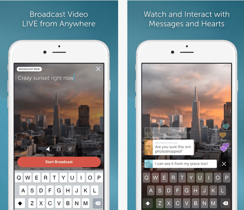 Periscope go live button twitter