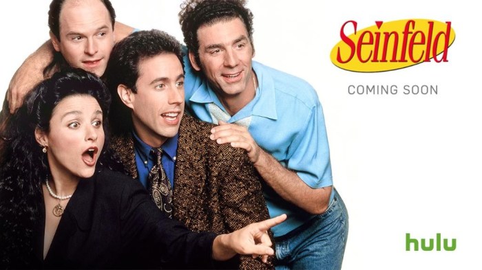 Watch seinfeld on hulu starting june 24th