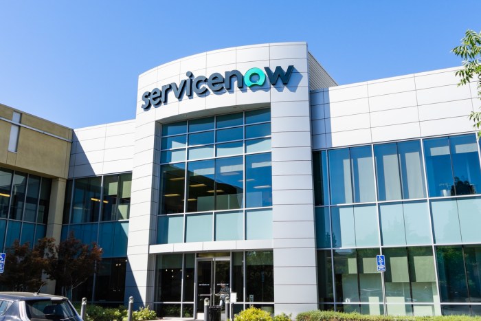 Servicenow is developing ai through mix of building buying and partnering