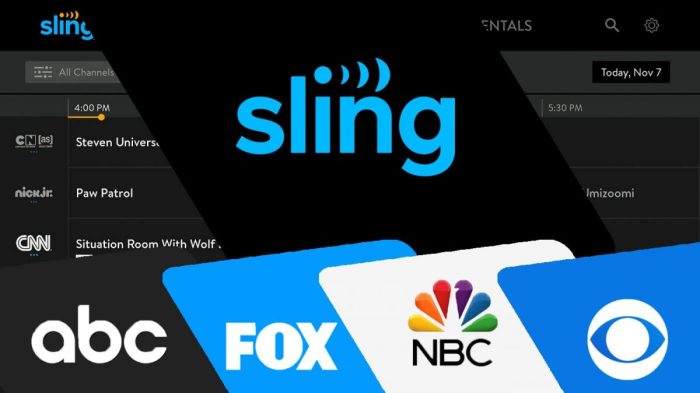 Ae networks channels go live on sling tv