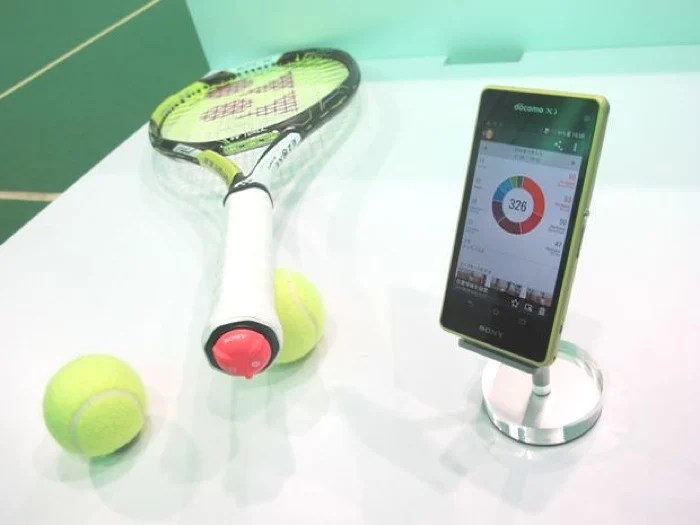 Sony smart tennis sensor wants to up your game