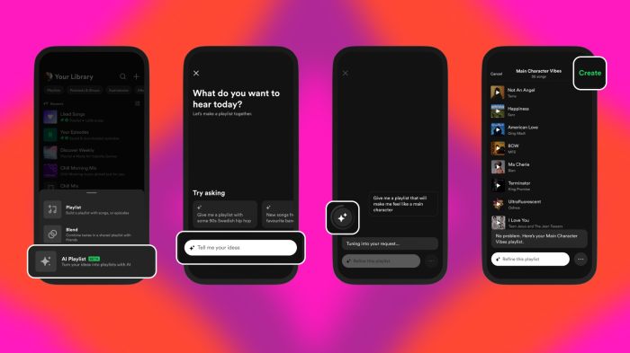 Spotify confirms test of prompt based ai playlists feature