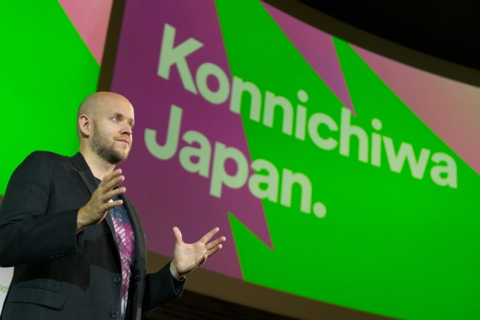 Spotify debuts in japan