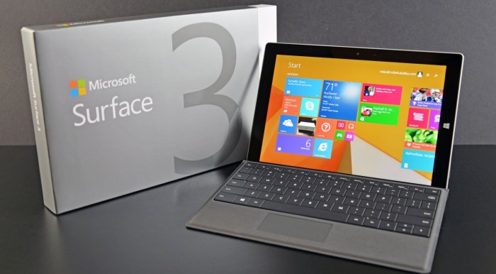 Microsoft surface 3 promoted via short videos