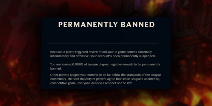 League of legends punish players