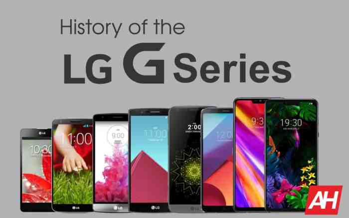 Lg rebrand g series smartphones