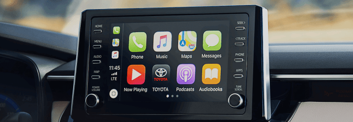 Toyota finally adopts apple carplay