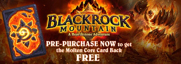 Hearthstone expansion blackrock mountain available for pre purchase