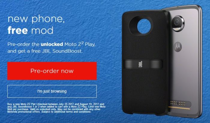 Unlocked moto z z play available for pre order