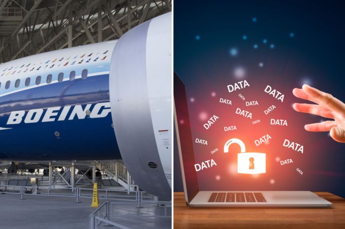 Boeing cyber incident ransomware gang claims data theft