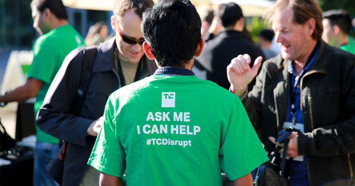 Volunteer at techcrunch early stage in boston