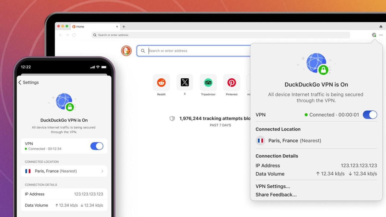 Duckduckgo launches a new subscription to bundle vpn and identity theft protection