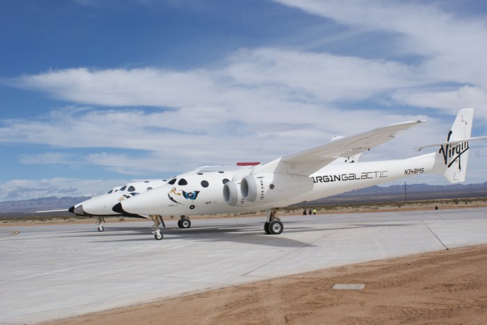 Virgin spaceship two achieves new height record