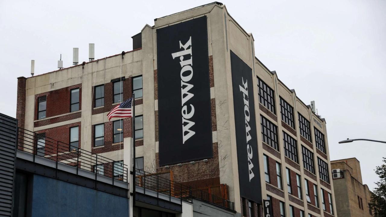 Wework reportedly on the verge of filing bankruptcy stock plummets