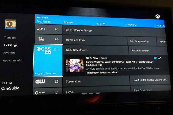 Xbox one gets over the air tv tuner in north america