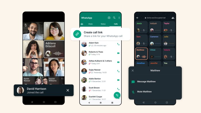 Whatsapp beta video calling