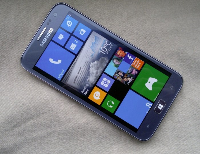 New samsung windows phone on the horizon rumor