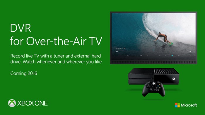 Xbox one tv dvr feature reportedly coming soon